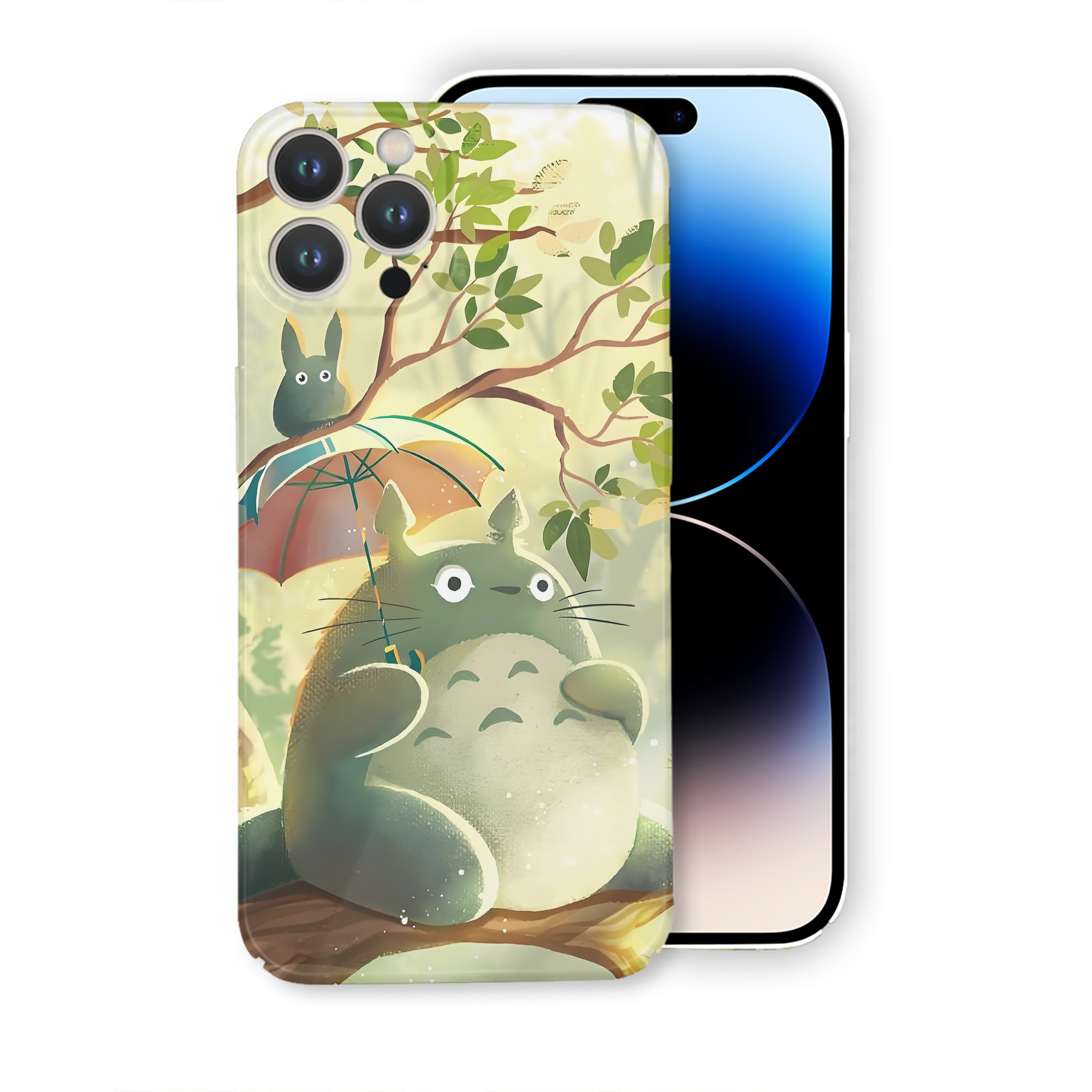（画像用） となりのトトロ 草壁メイ 草壁サツキ My Neighbor Totoro Satsuki Kusakabe Mei Kusakabe 【iPhone 14シリーズ対応】ハードケース